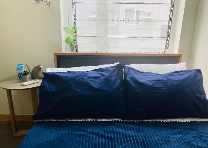 Santorini Inspired 1bedroom Unit At Trees Residences * Manila